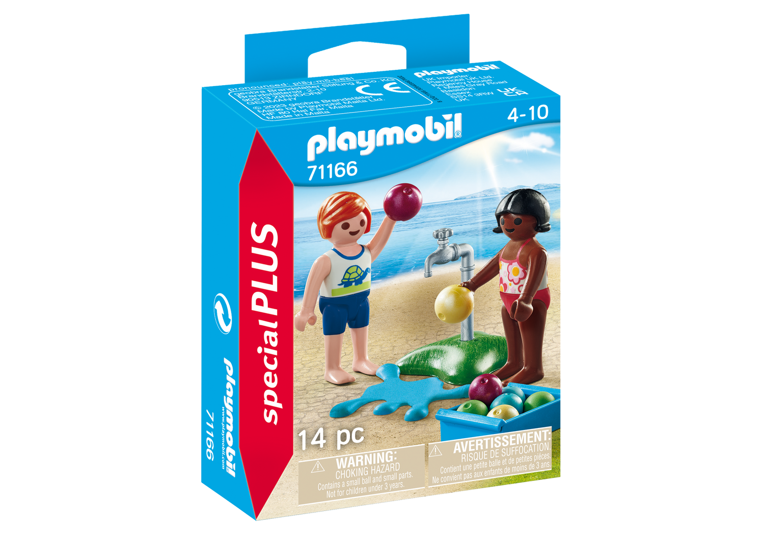 Playmobil Kinder mit Wasserballons 