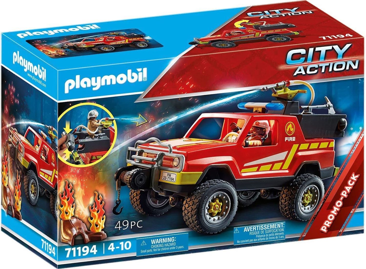 Playmobil Feuerwehr-L&ouml;schtruck 