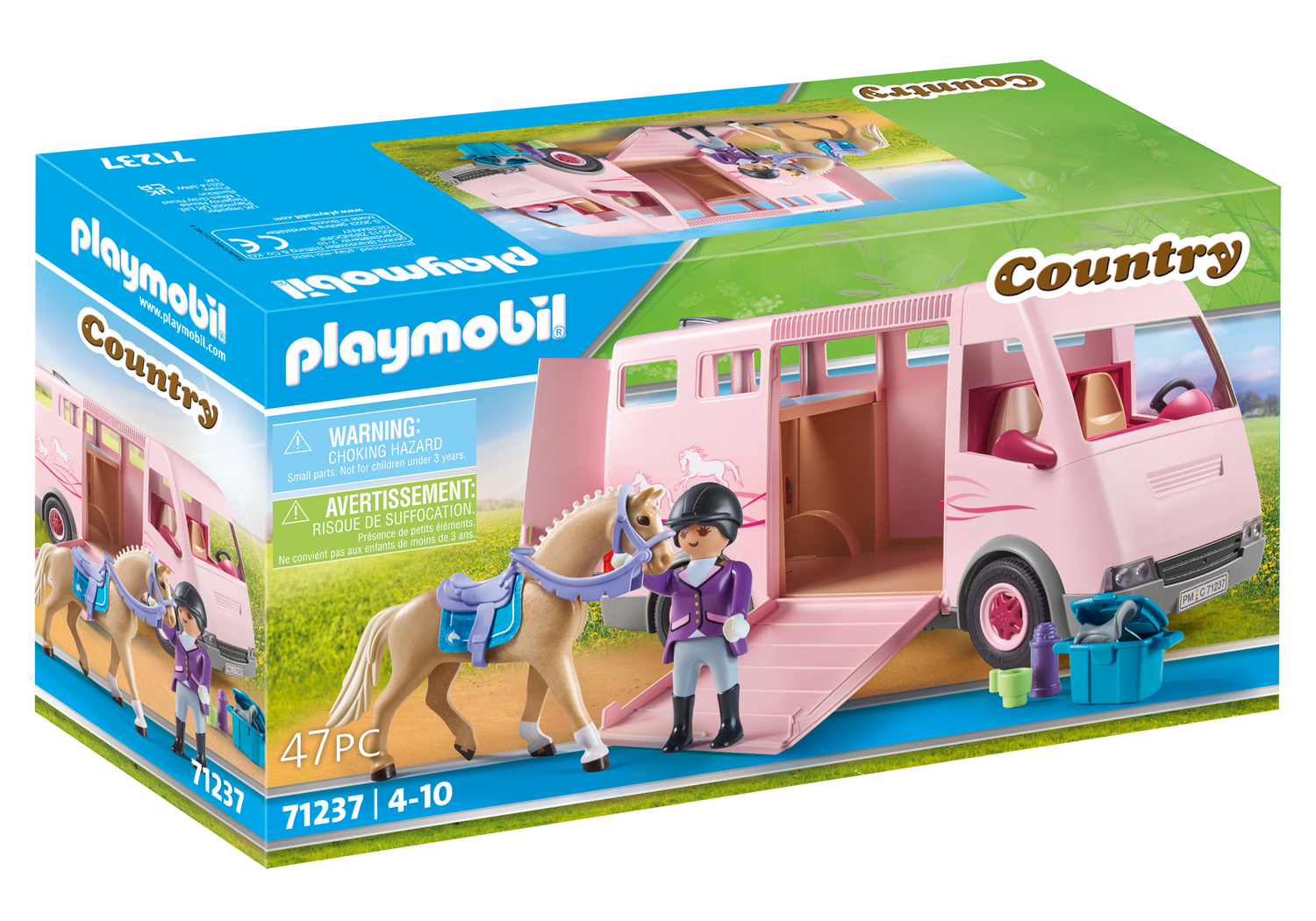 Playmobil Pferdetransporter 