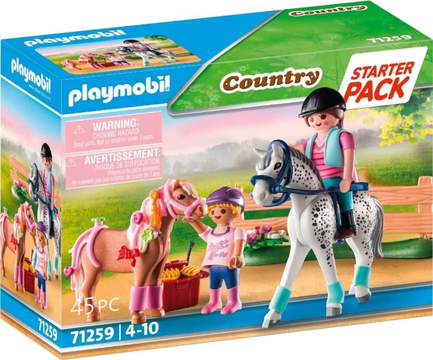 Playmobil Pferdepflege Set 