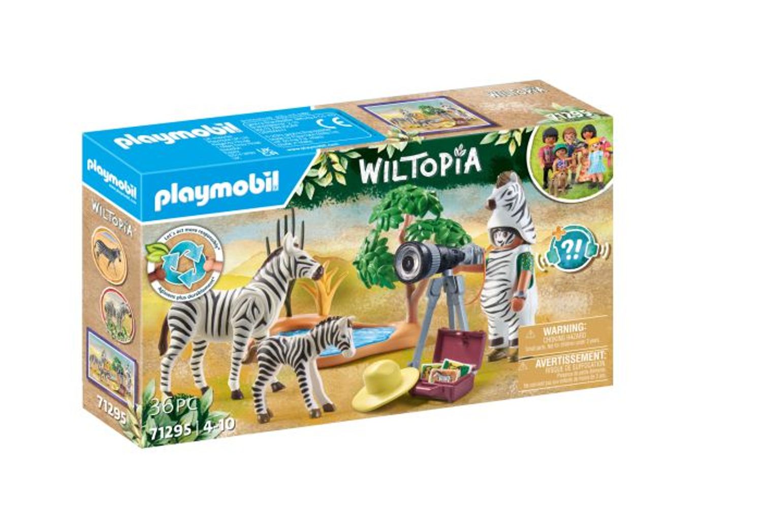 Playmobil Unterwegs mit der Tierfotografin 