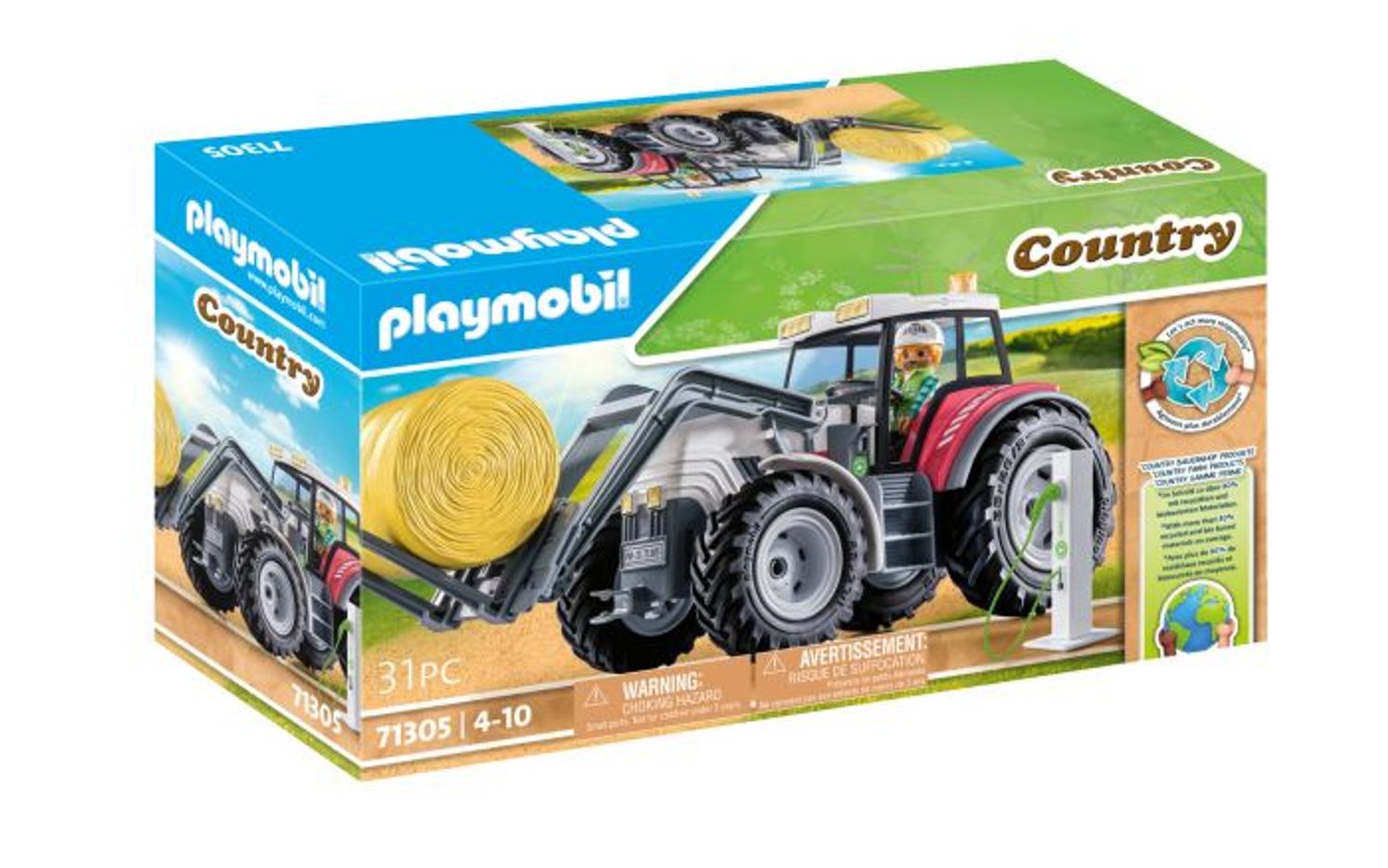 Playmobil Gro&szlig;er Traktor 
