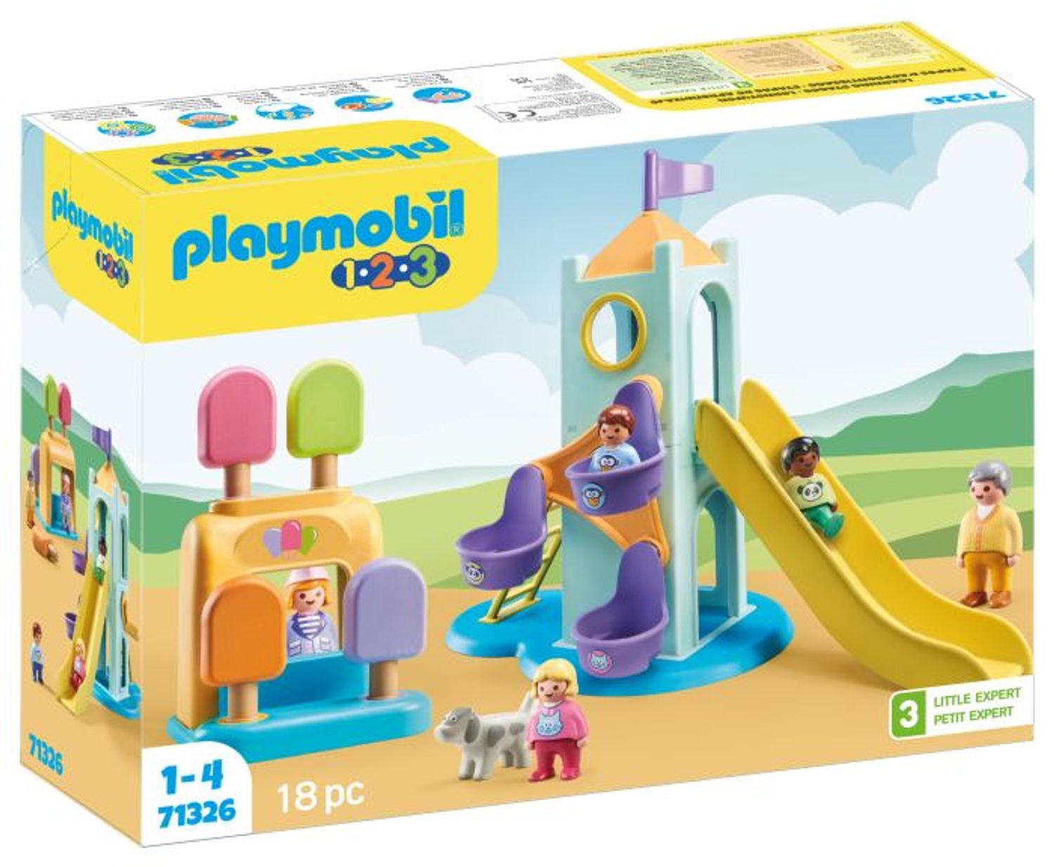 Playmobil 1.2.3: Erlebnisturm mit Eisstand 