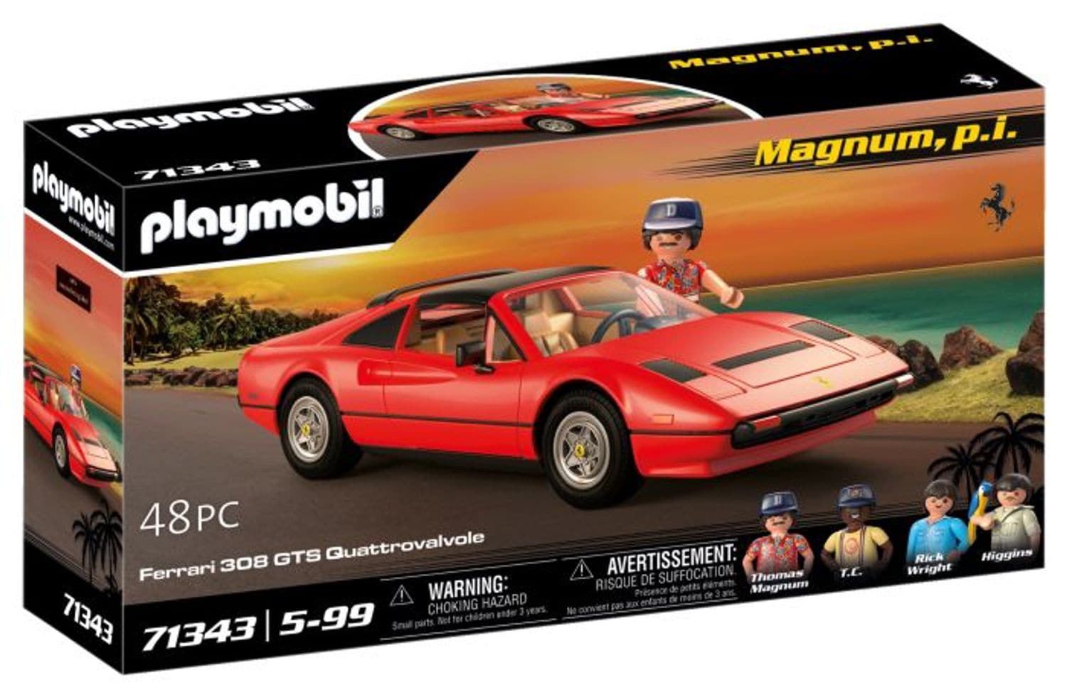 Playmobil Magnum Ferrari 308 GTS Quattrovalvole 