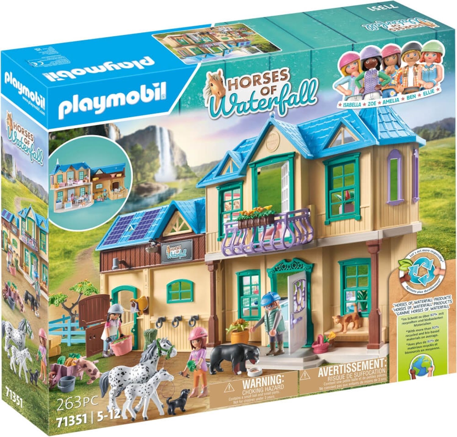 Playmobil Waterfall Ranch 