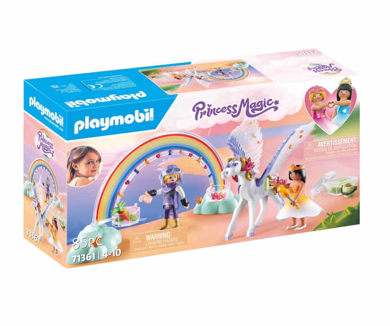 Playmobil Himmlischer Pegasus mit Regenbogen 