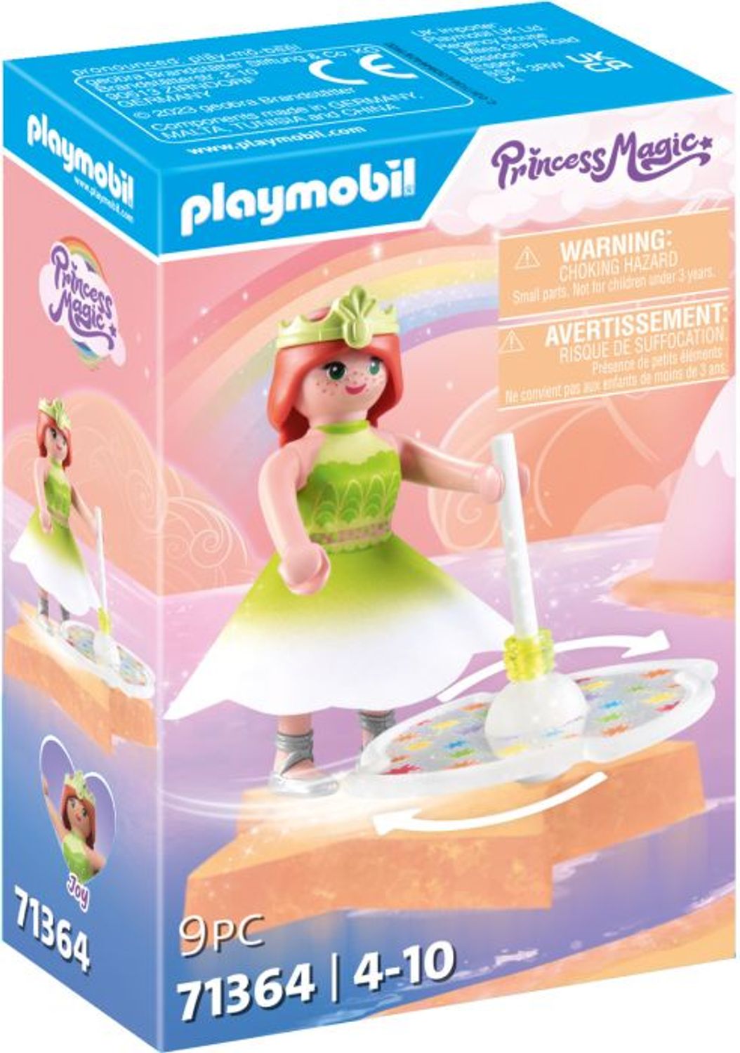 Playmobil Himmlischer Regenbogenkreisel mit Prinzessin 