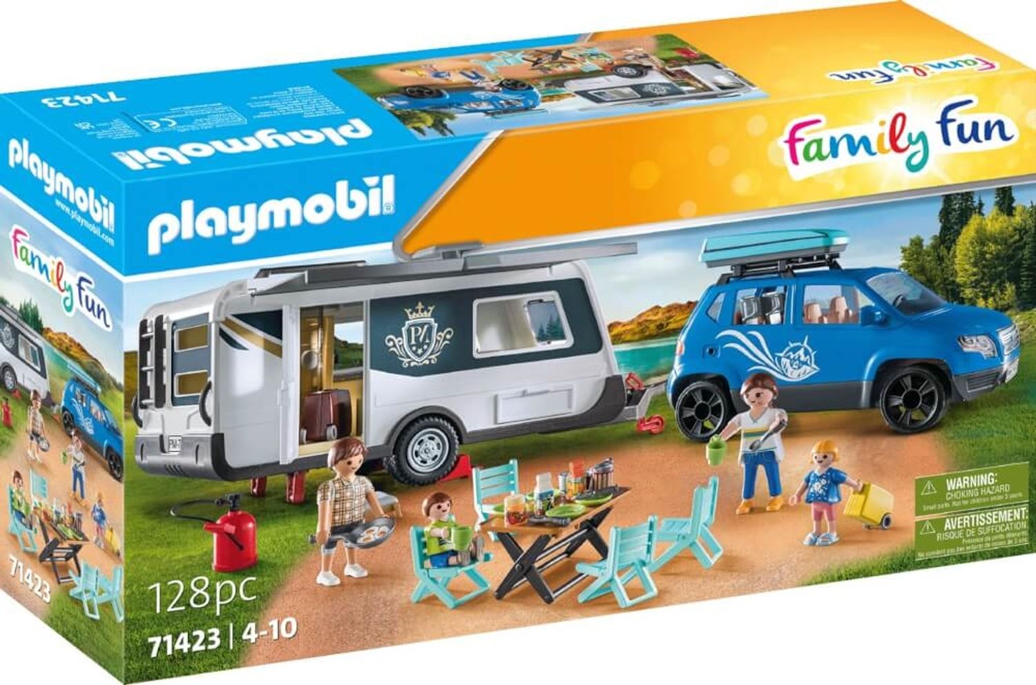 Playmobil Wohnwagen mit Auto 