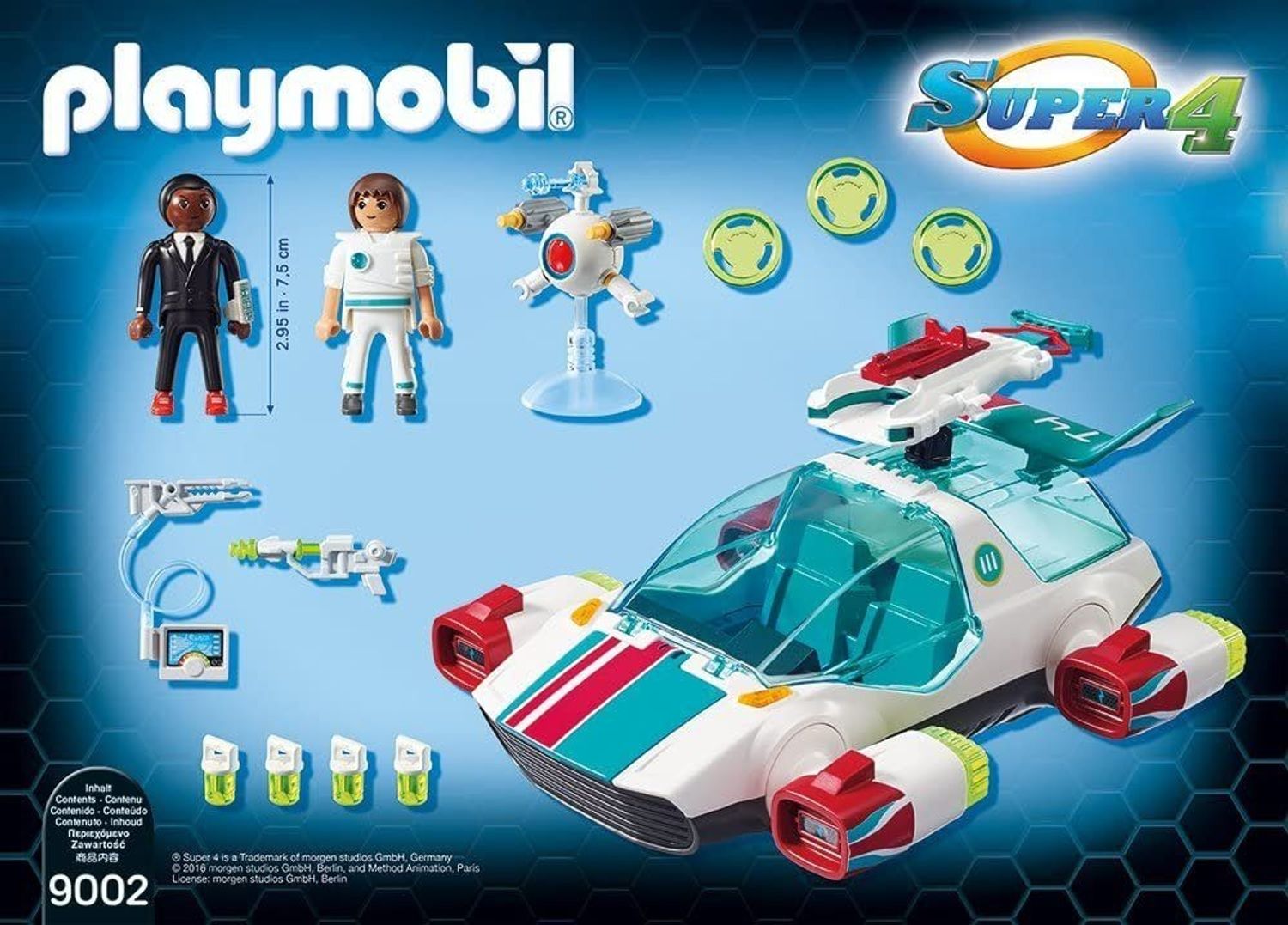 Playmobil FulguriX mit Agent Gene 