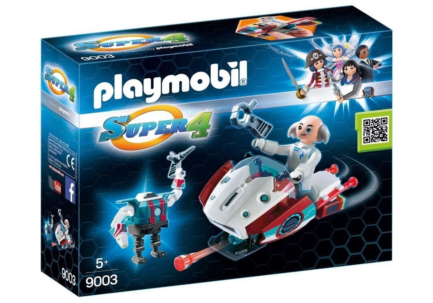 Playmobil Skyjet mit Dr X & Roboter