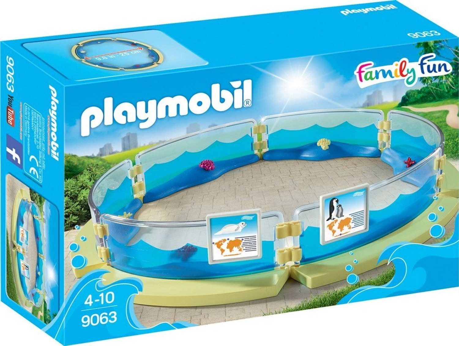 Playmobil Meerestierbecken - Konstruktions-Spielset 