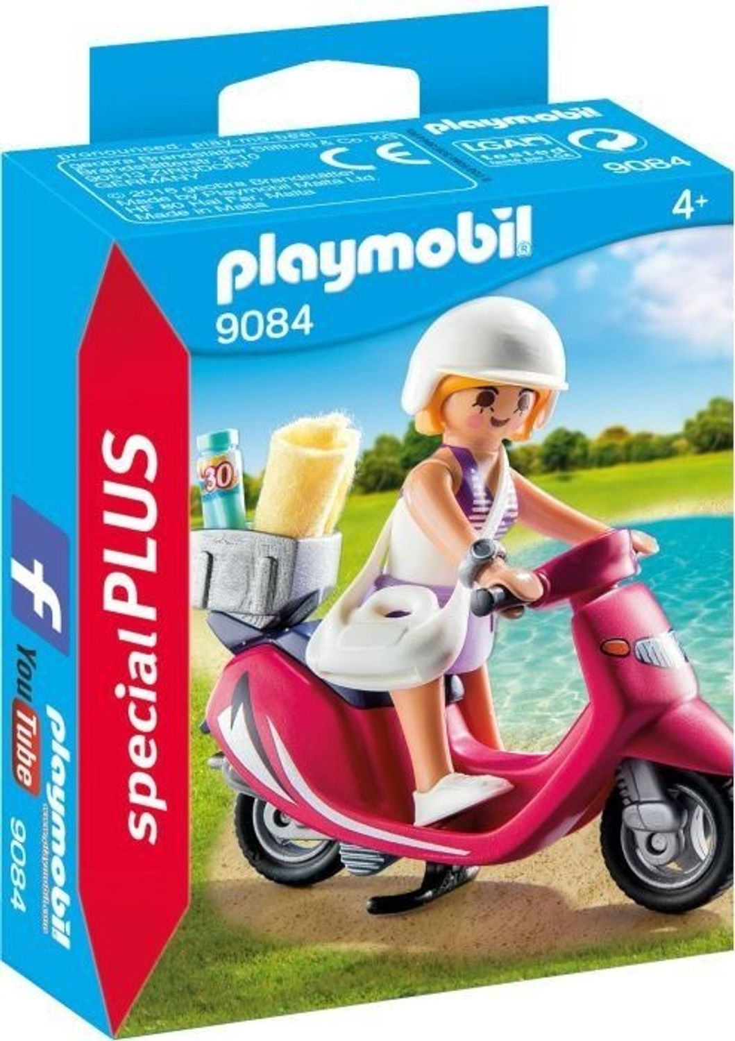 Playmobil Strand-Girl mit Roller 