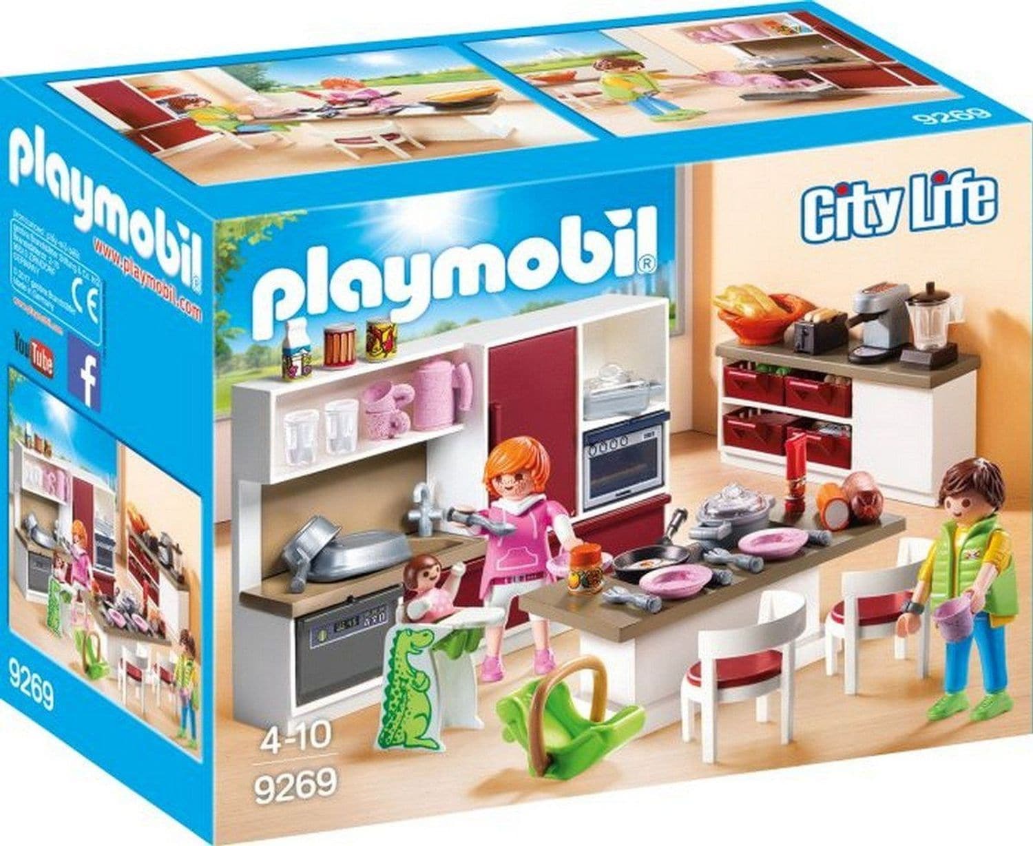 Playmobil Gro&szlig;e Familienk&uuml;che 