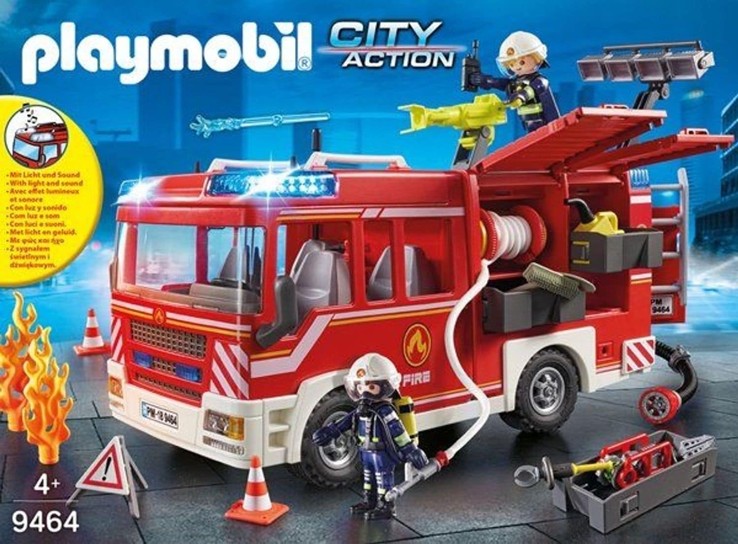 Playmobil Feuerwehr-R&uuml;stfahrzeug 