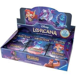 Ravensburger Disney Lorcana Ursulas Rückkehr Display mit 24 Booster 