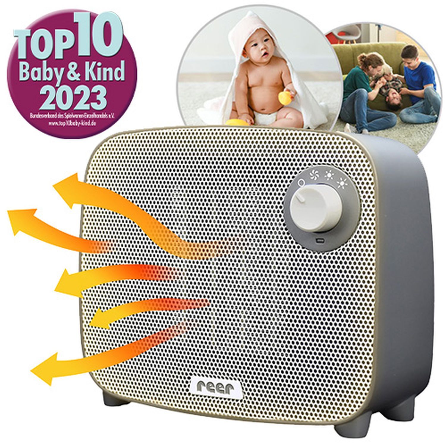 reer 3in1 FeelWell Air Heizl&uuml;fter 