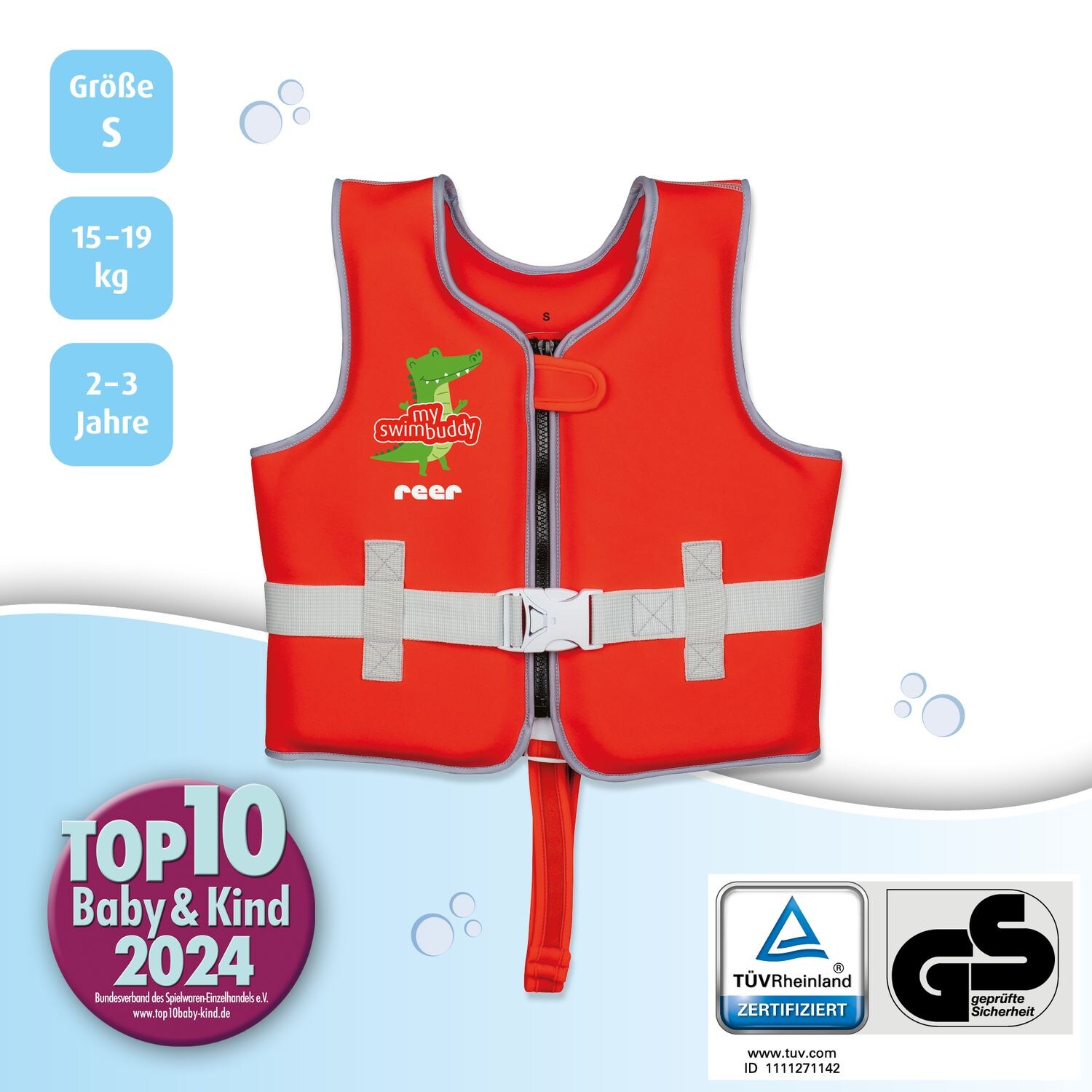 reer myswimbuddy Schwimmlernweste S