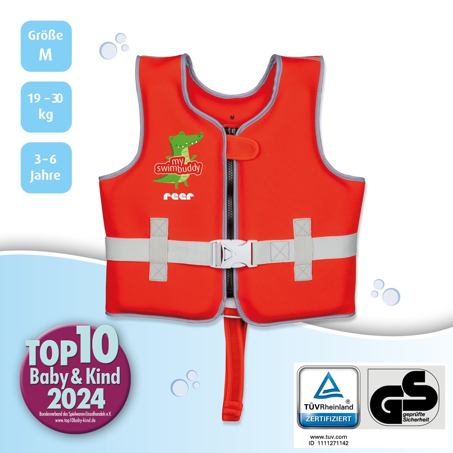 myswimbuddy Schwimmlernweste M