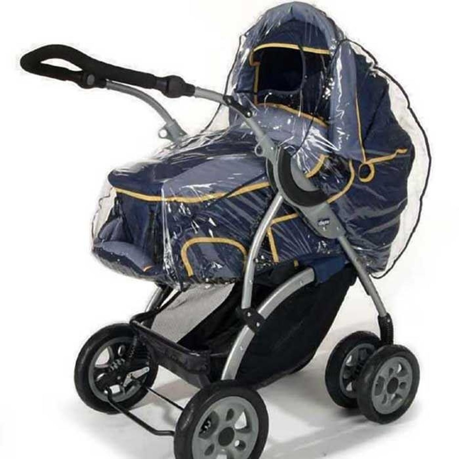 reer RainCover Classic Regenschutz f&uuml;r Kombi-Kinderwagen 