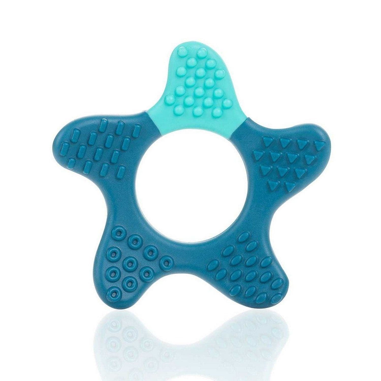 reer [2 St&uuml;ck] Massage-Bei&szlig;ring Stern 