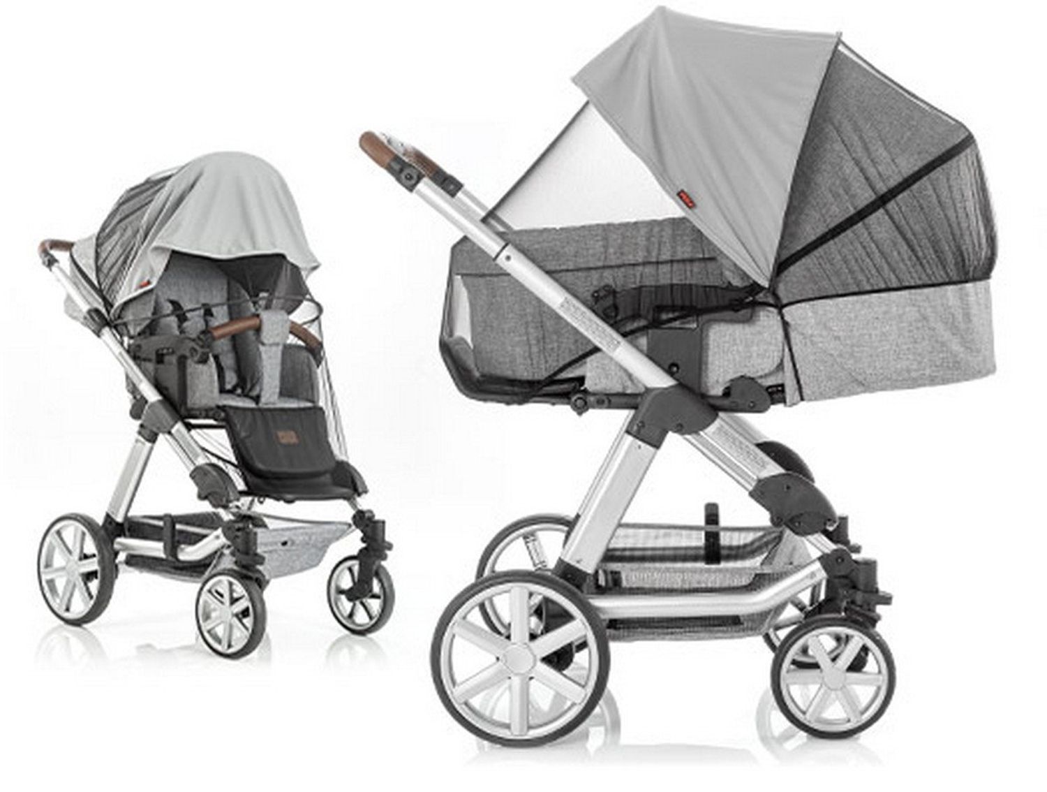 reer Bite Sonnen- und Insektenschutz grau 