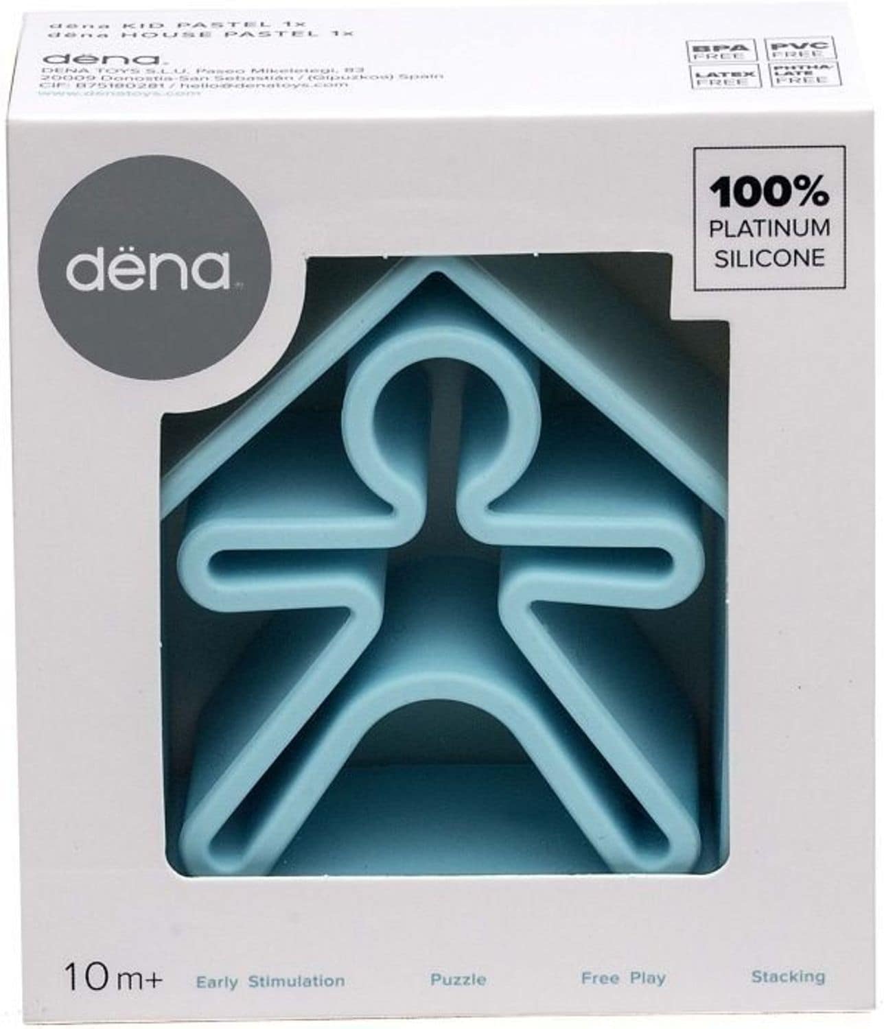 reer d&euml;na Spielbei&szlig;ring 1x KID + 1x HOUSE, blau 