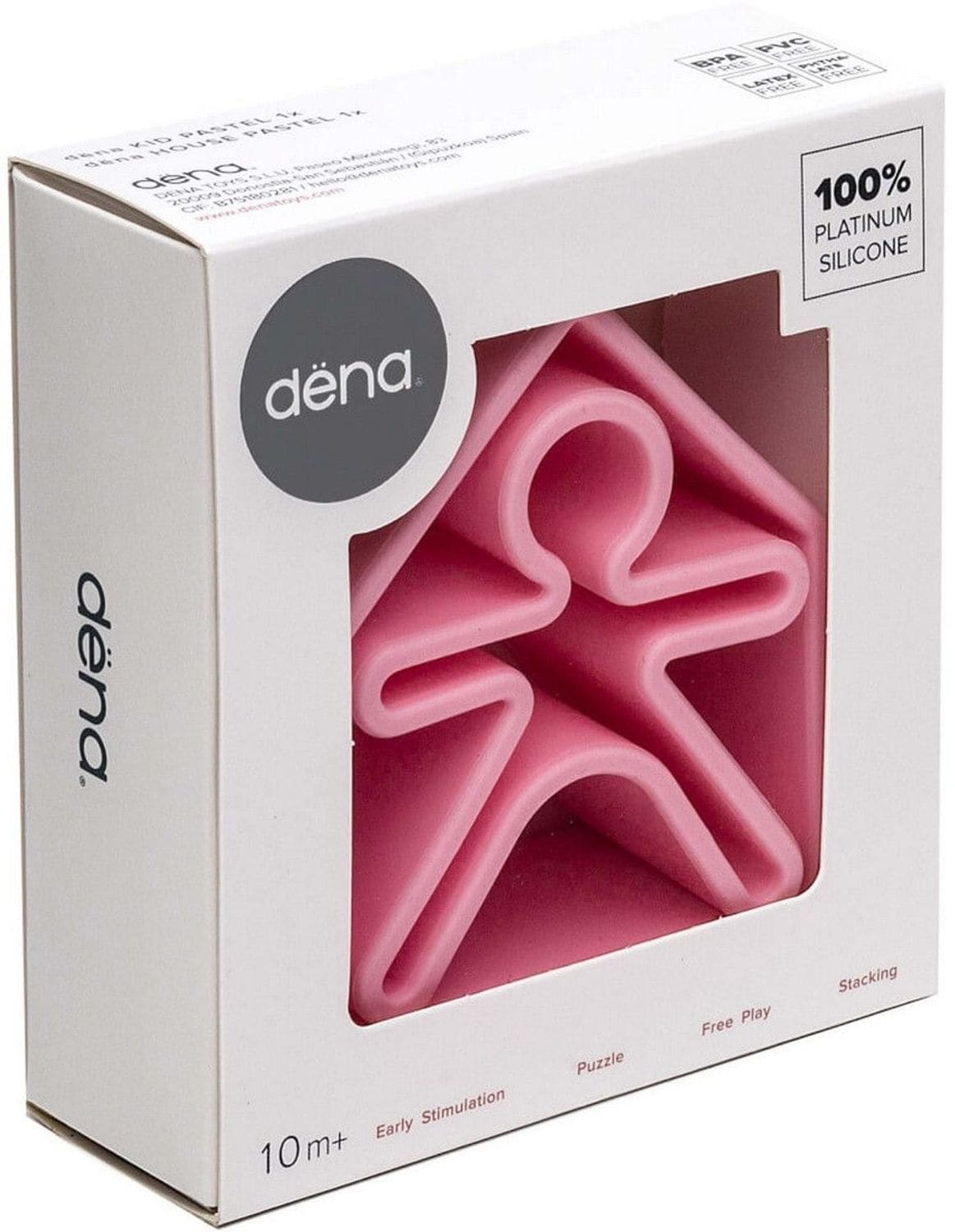 reer Spielbei&szlig;ring 1x KID + 1x HOUSE, pink 