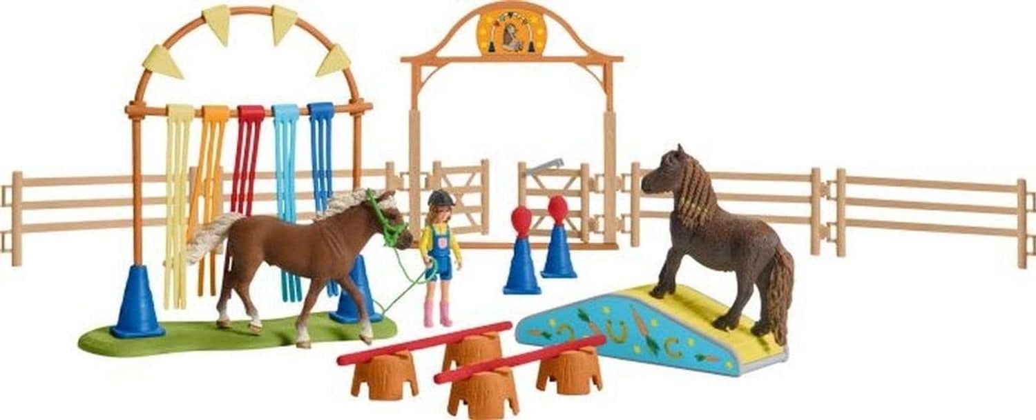 Schleich Pony Agility Training 