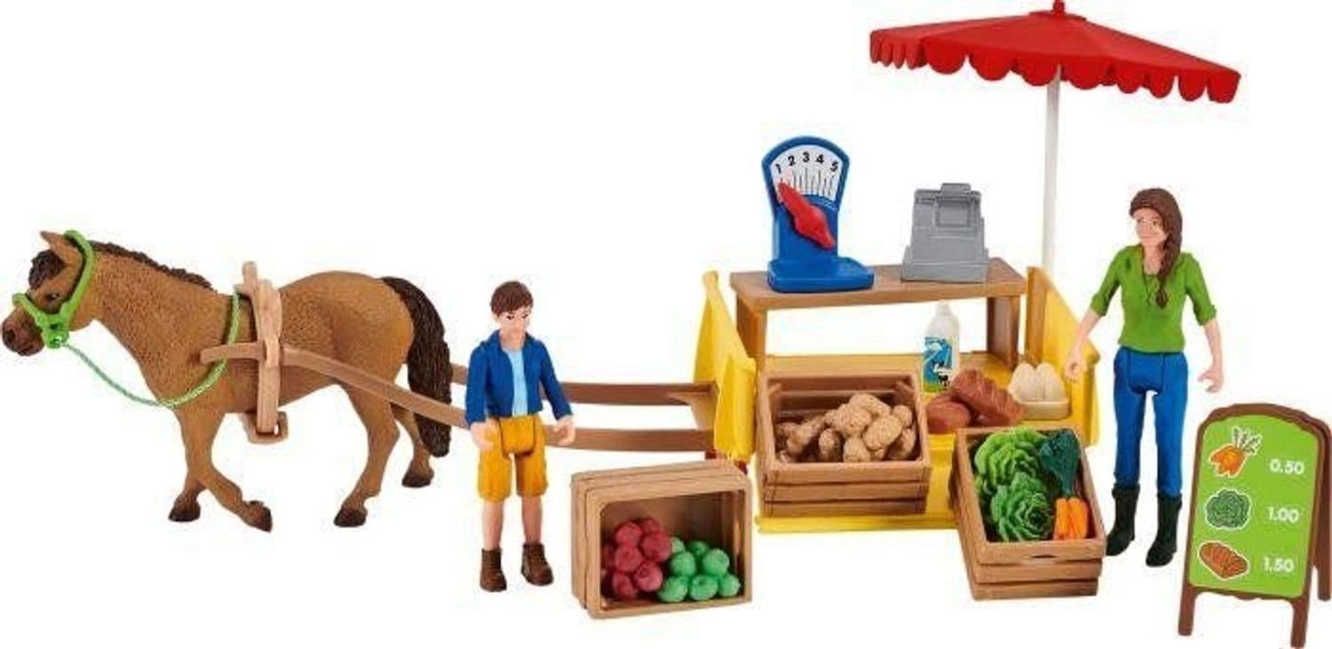 Schleich Mobiler Farm Stand 