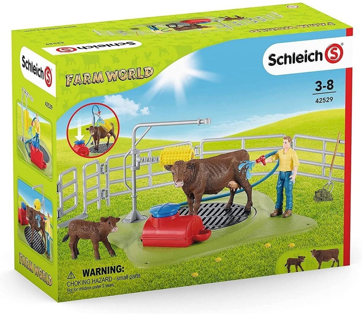Schleich Kuh Waschstation