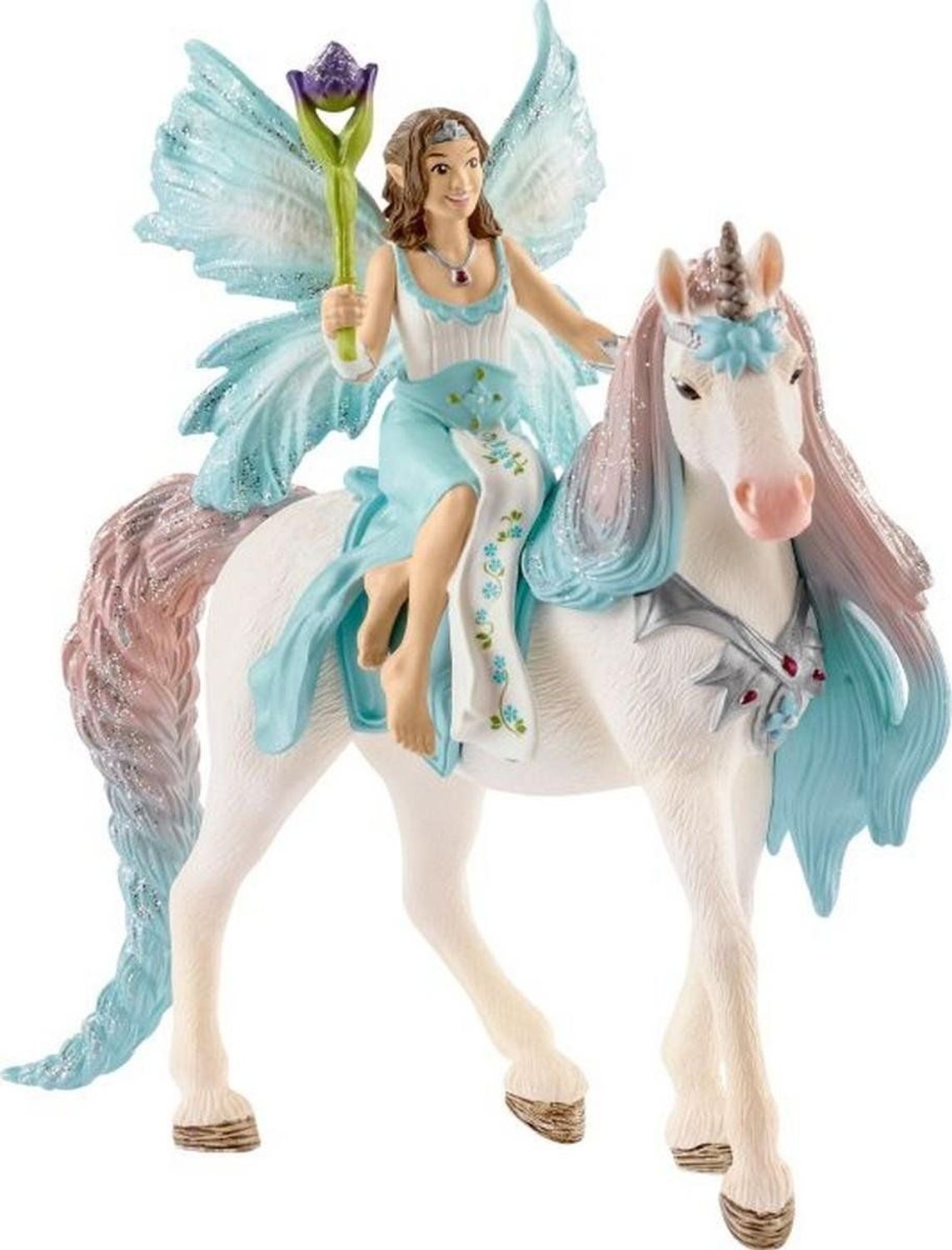 Schleich Eyela mit Prinzessinnen-Einhorn 