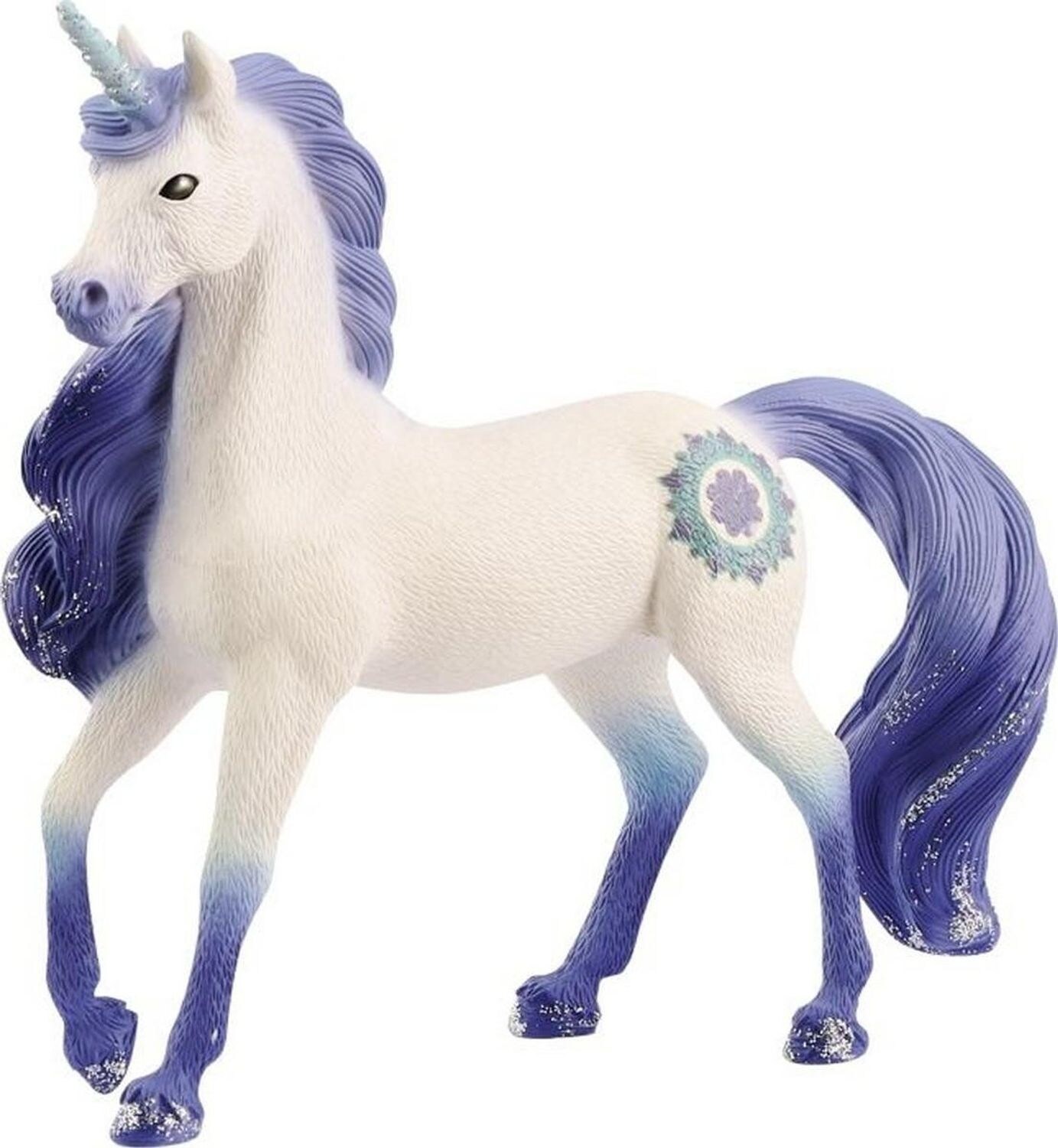 Mandala Einhorn Hengst