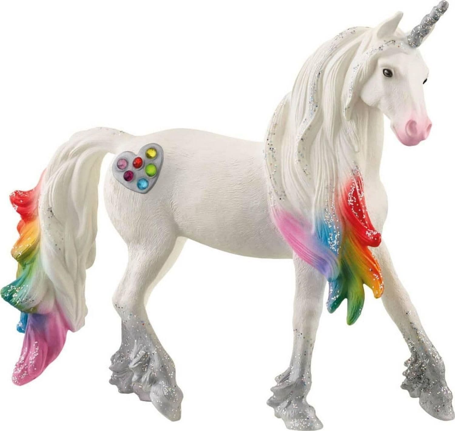 Schleich Regenbogeneinhorn Hengst 