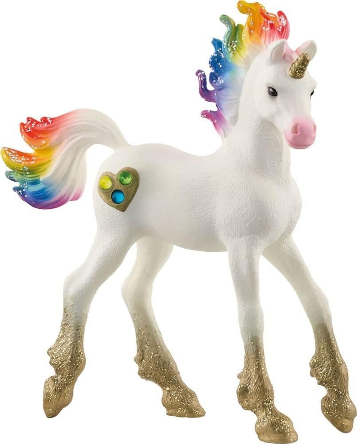 Schleich Regenbogeneinhorn Fohlen 