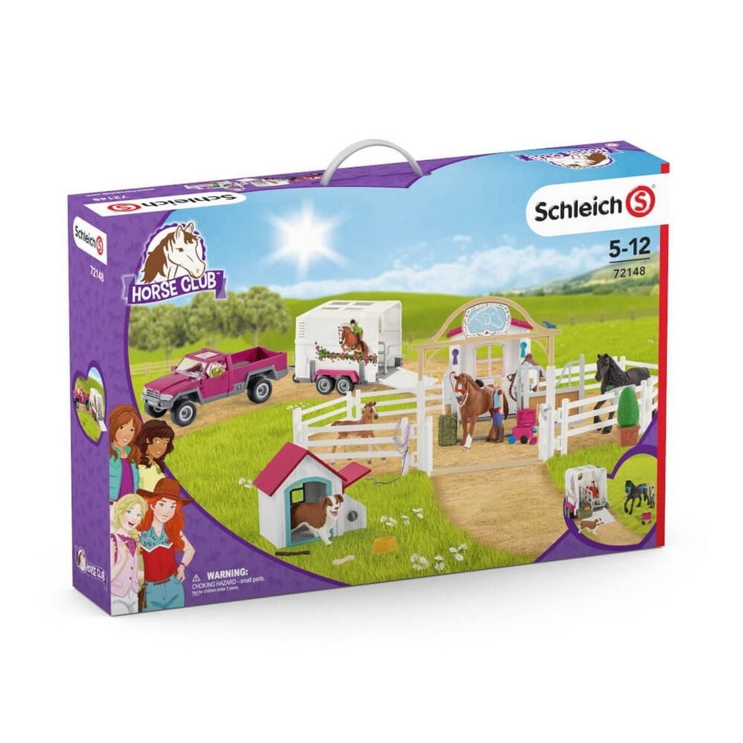Schleich [Exklusiv Set] Ausflug zur Pferdekoppel 