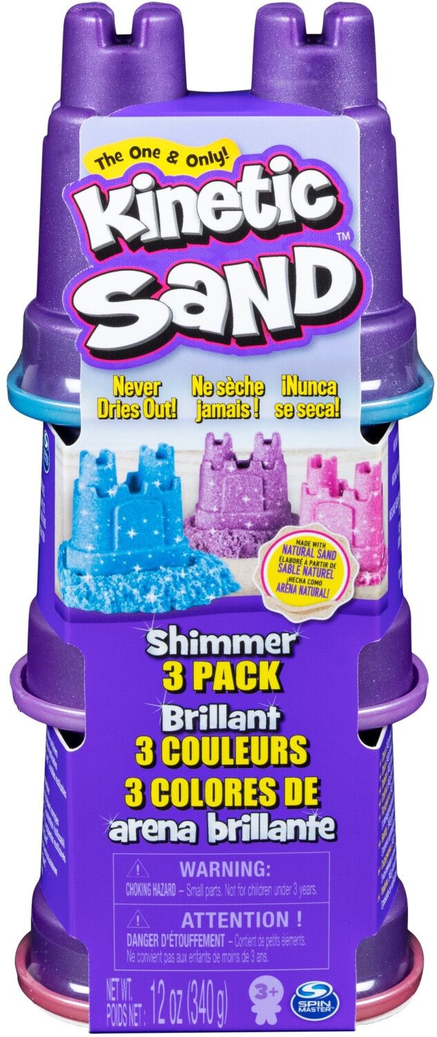 Spin Master Kinetic Sand Shimmer Multi Pack 