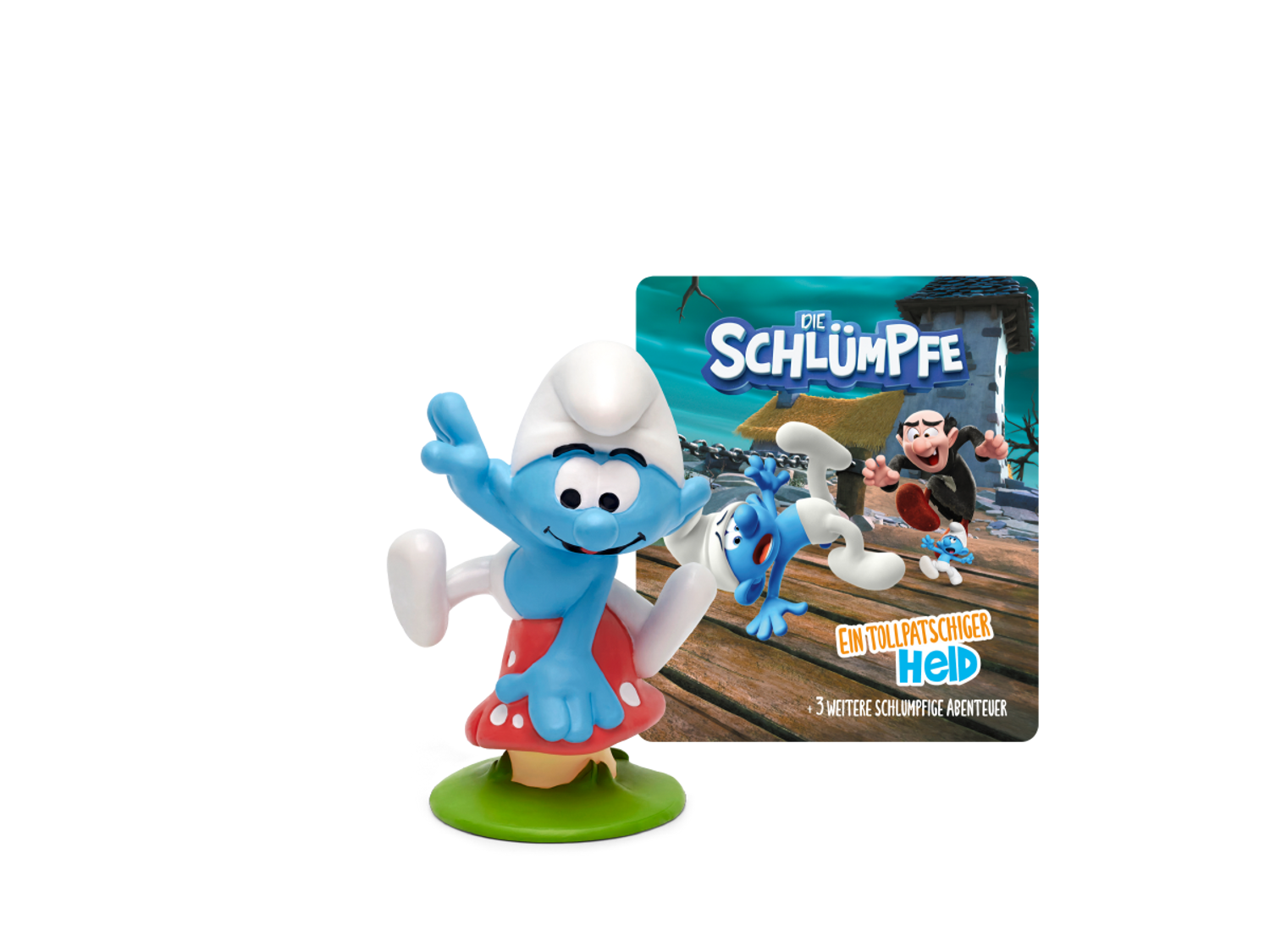 tonies Die Schl&uuml;mpfe - Ein tollpatschiger Held & 3 weitere schlumpfige Abenteuer 