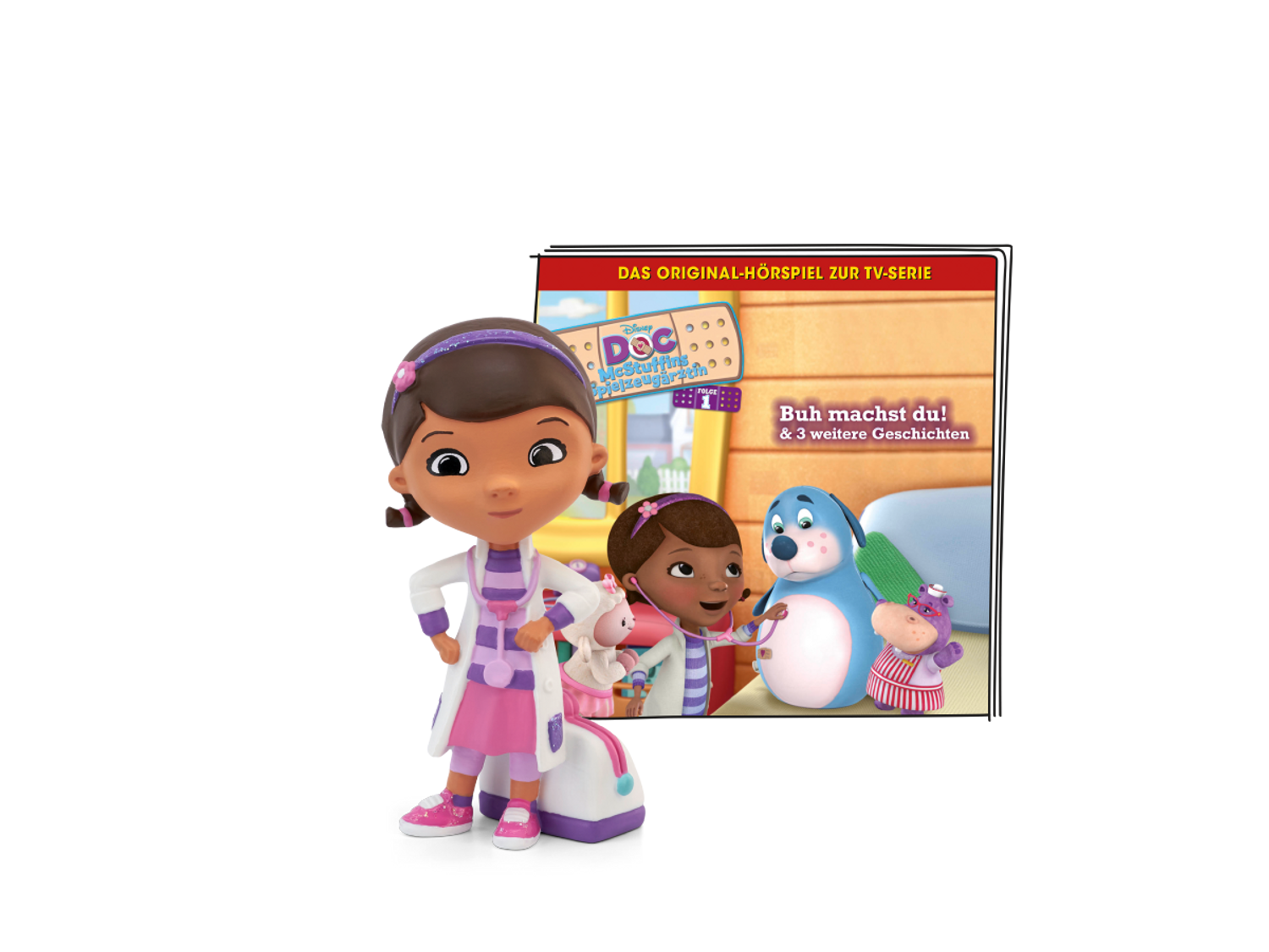 tonies Disney Doc McStuffins Spielzeug&auml;rztin - Buh machst du! & 3 weitere Geschichten 