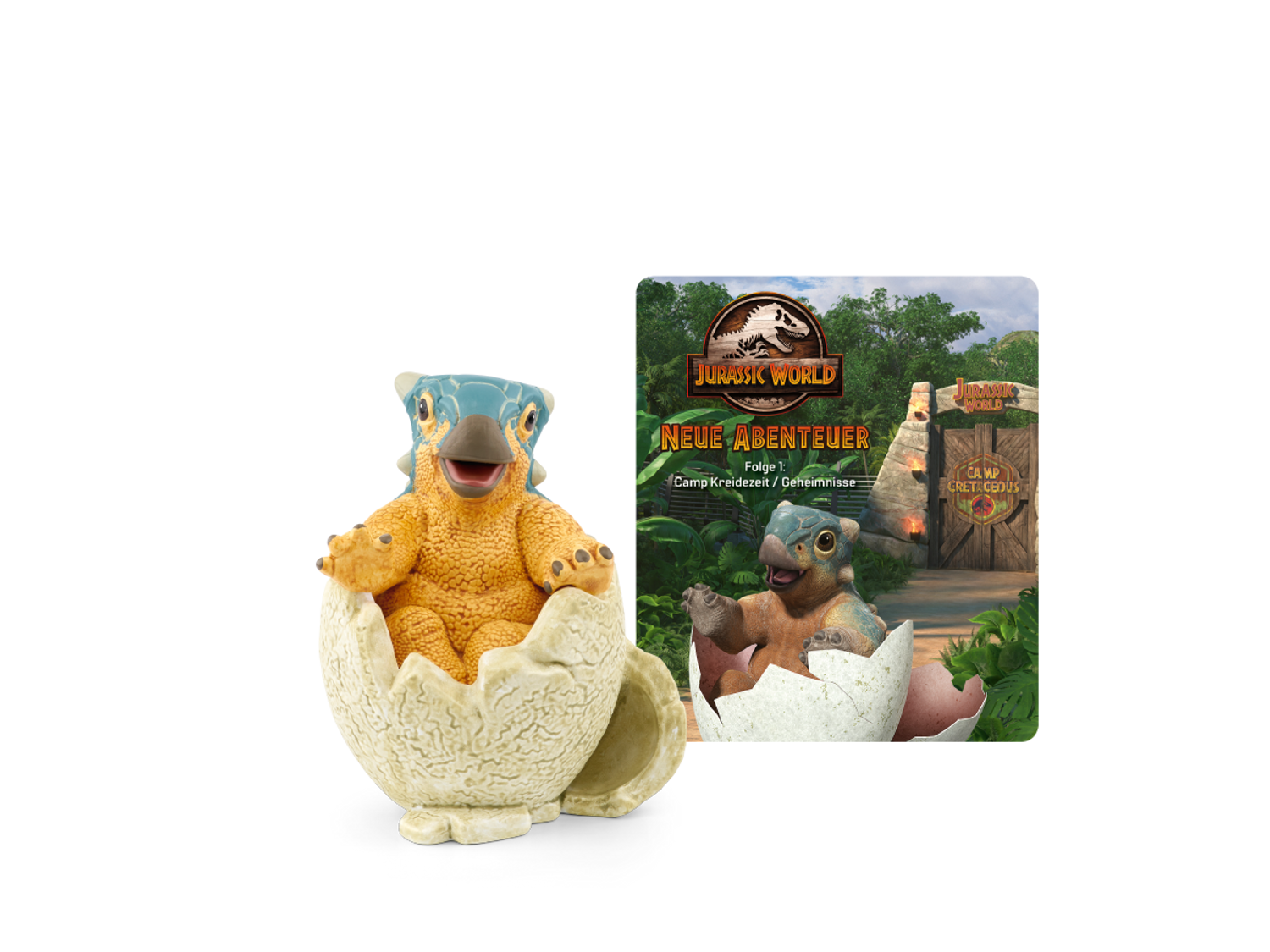 tonies Jurassic World - Folge 1: Camp Kreidezeit / Geheimnisse 