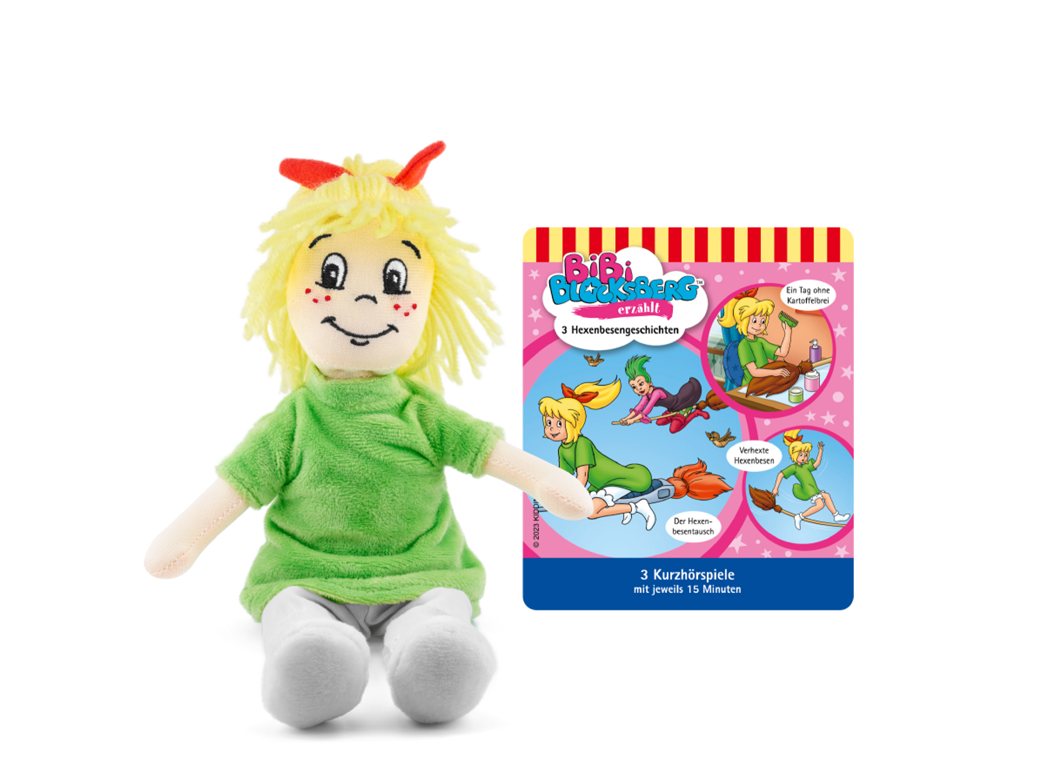 tonies Bibi Blocksberg erz&auml;hlt - Hexenbesengeschichten - Pl&uuml;sch 