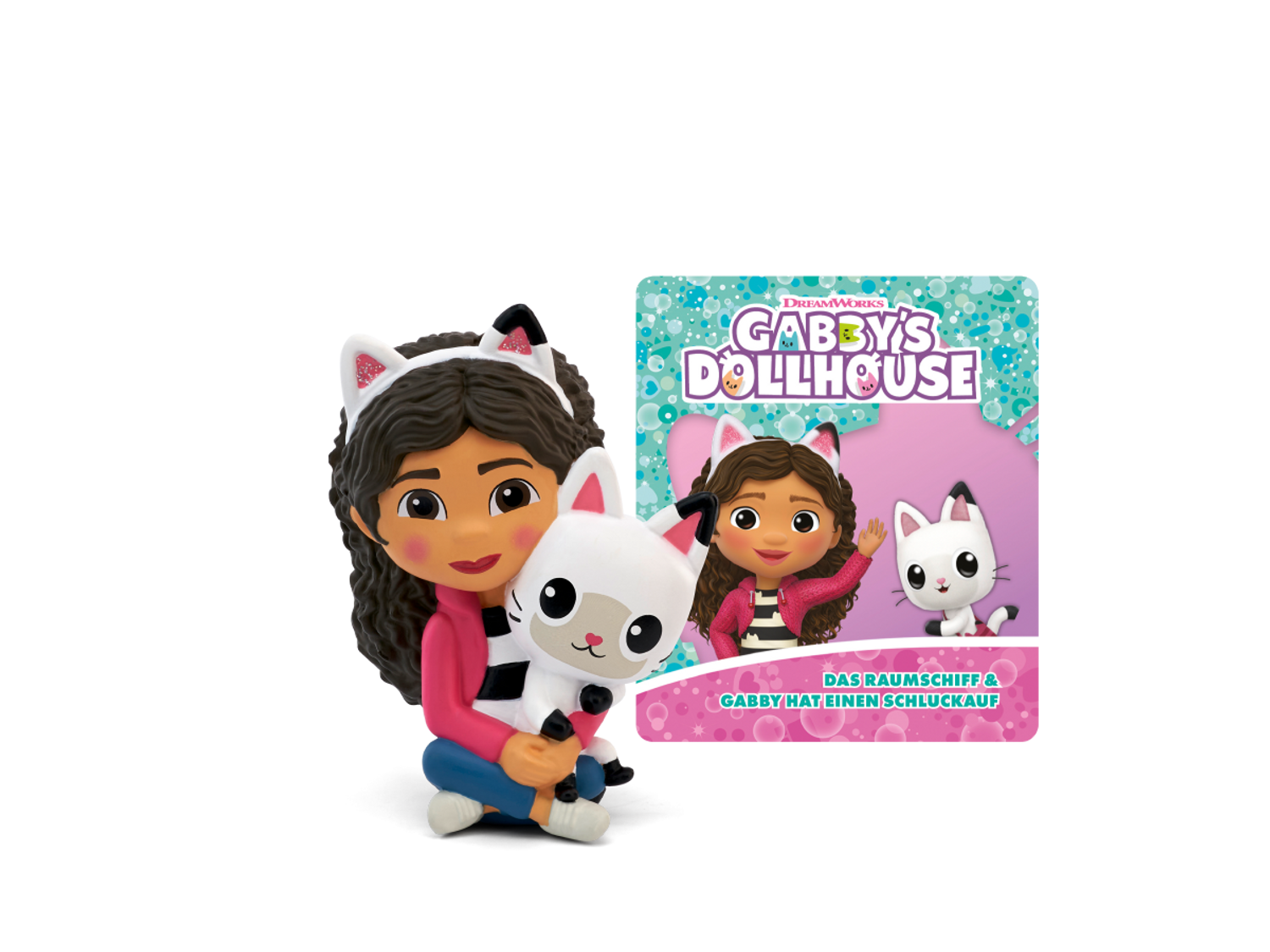 tonies Gabby's Dollhouse - Das Raumschiff / Gabby hat einen Schluckauf 