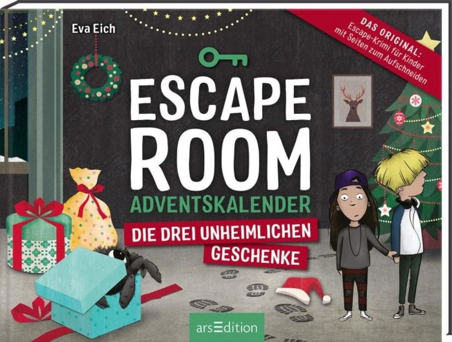 ars Edition Escape Room - Die drei unheimlichen Geschenke Kalender 