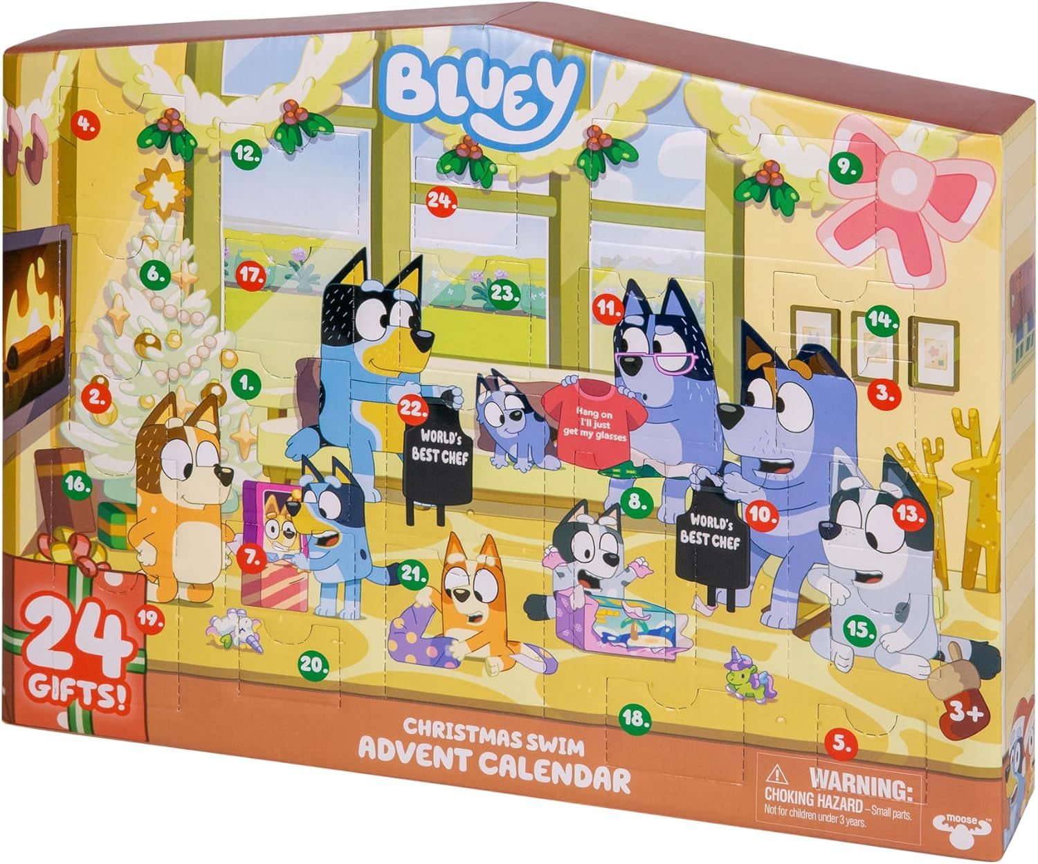Vedes Bluey Adventskalender Stern 