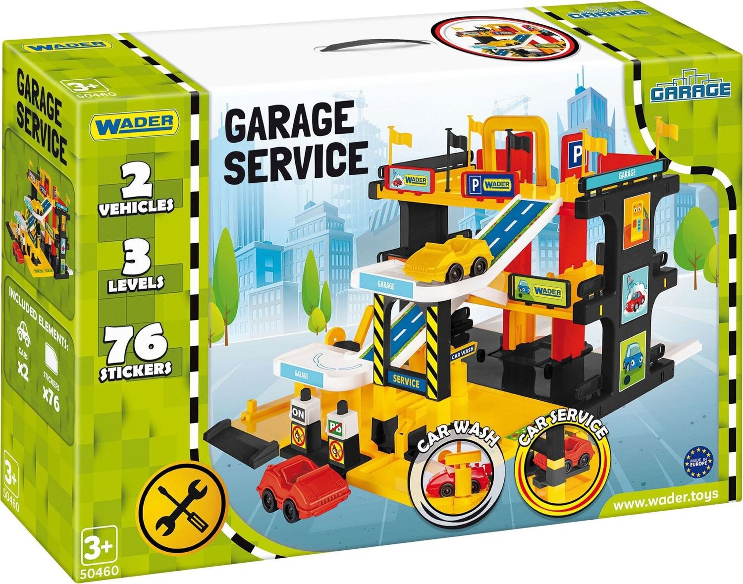 Parkhaus mit Service Center