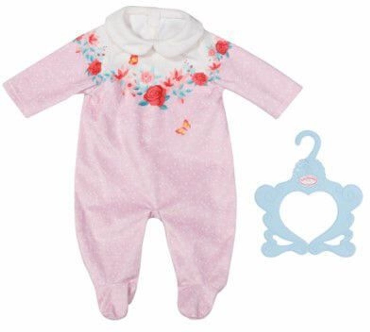 Baby Annabell Zapf Baby Annabell Strampler rosa Blumen 43cm 