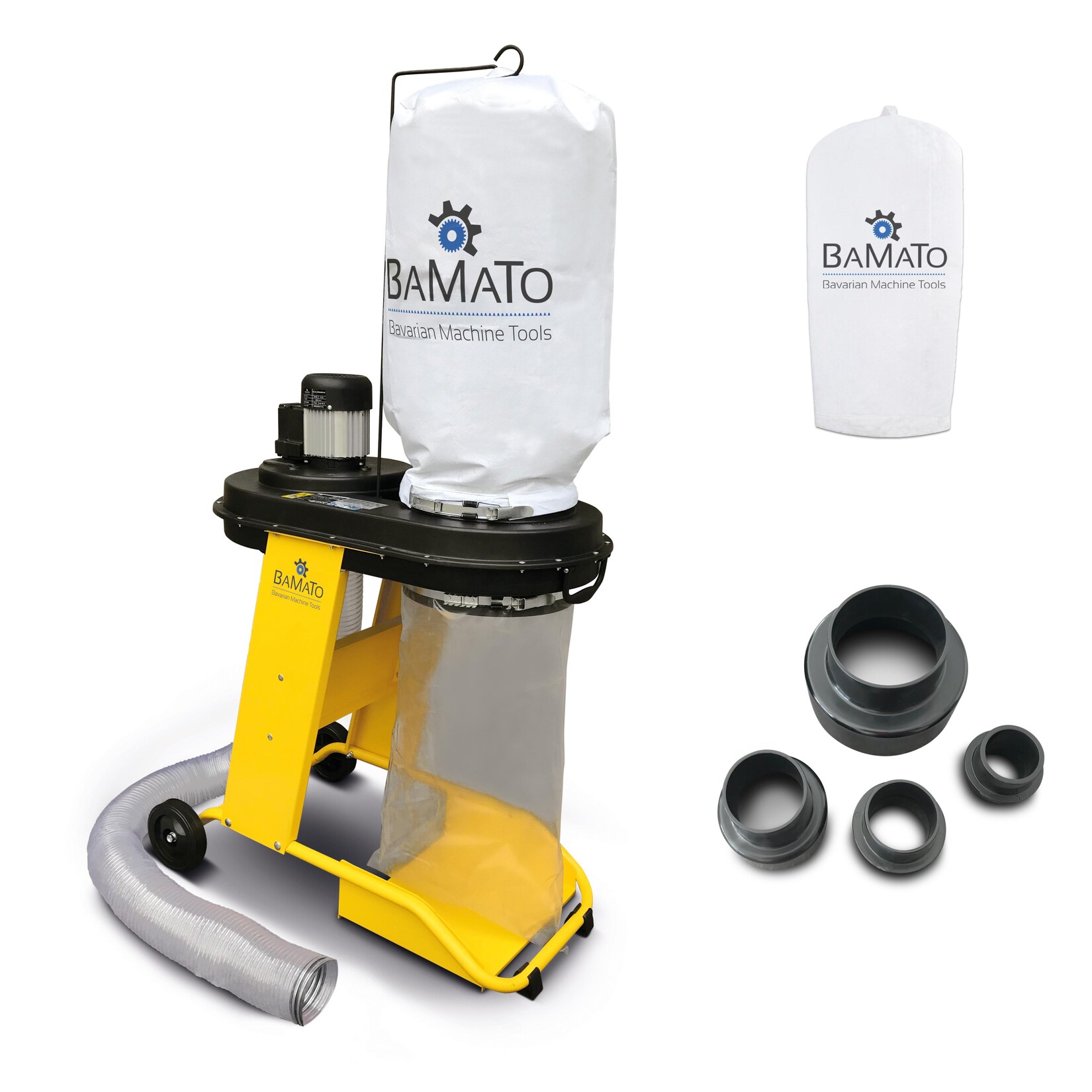 Absauganlage AB-550 inkl. Adapter Set und 2. Filtersack