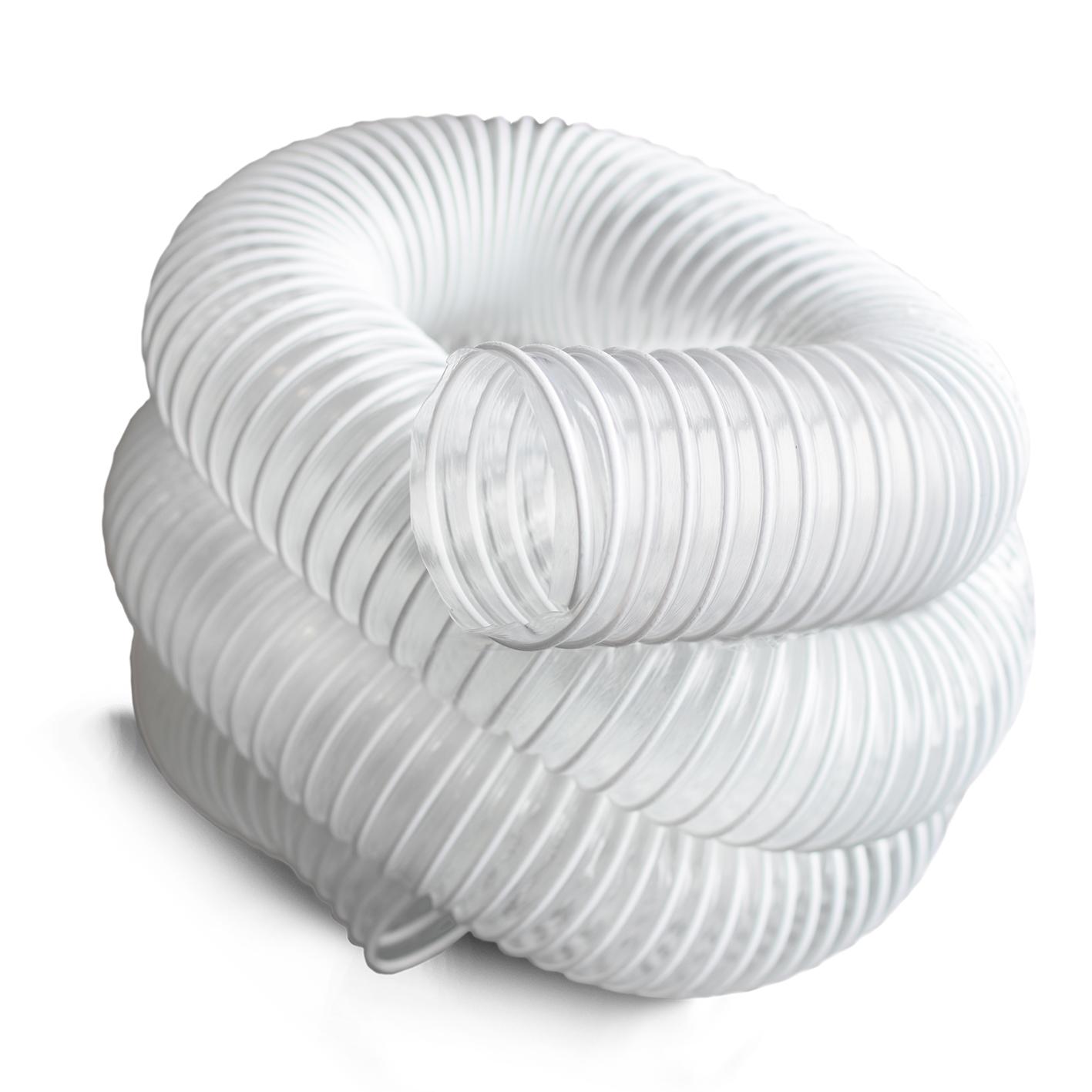 BAMATO Absaugschlauch 100mm mit 5,0 Meter L&auml;nge 