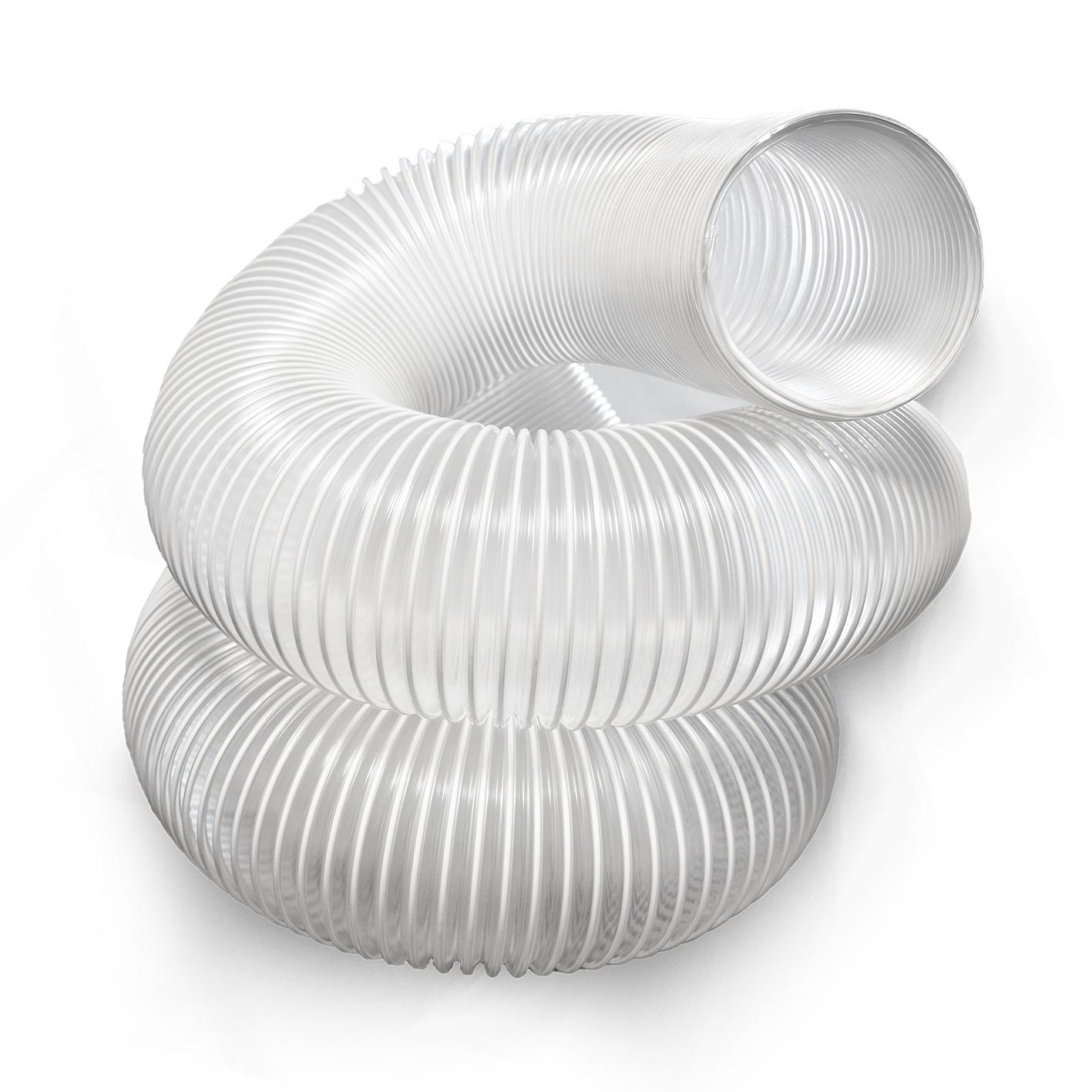 BAMATO Absaugschlauch 120mm mit 5,0 Meter L&auml;nge 