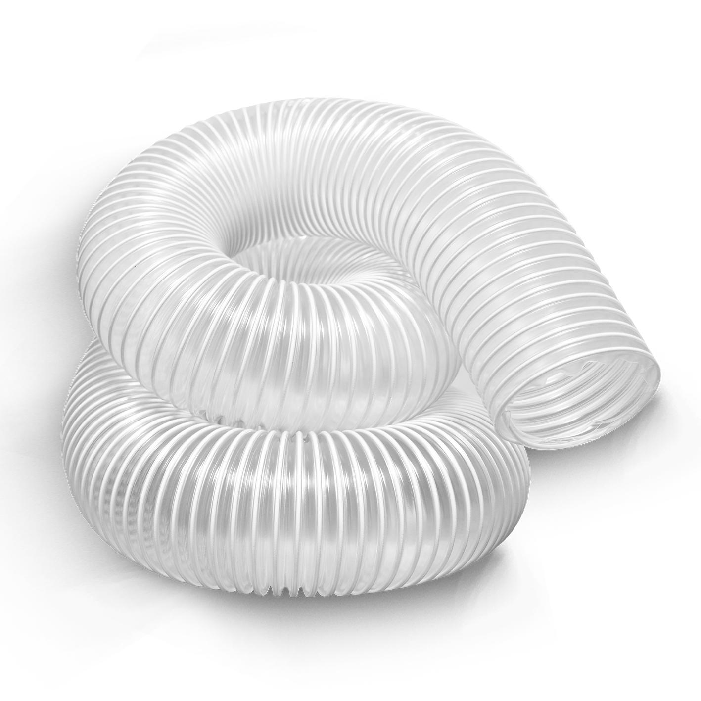 BAMATO Absaugschlauch 80mm mit 2,5 Meter L&auml;nge 