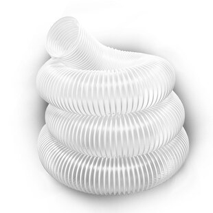 BAMATO Absaugschlauch 80mm mit 5,0 Meter Länge 